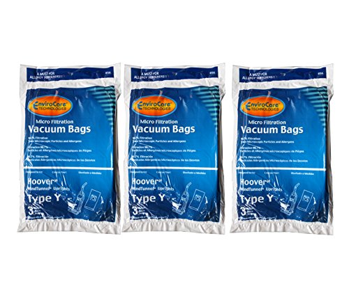 15 Hoover Type Y Tempo Microfiltration Anti-Allergen Upright Vacuum Cleaner Bags