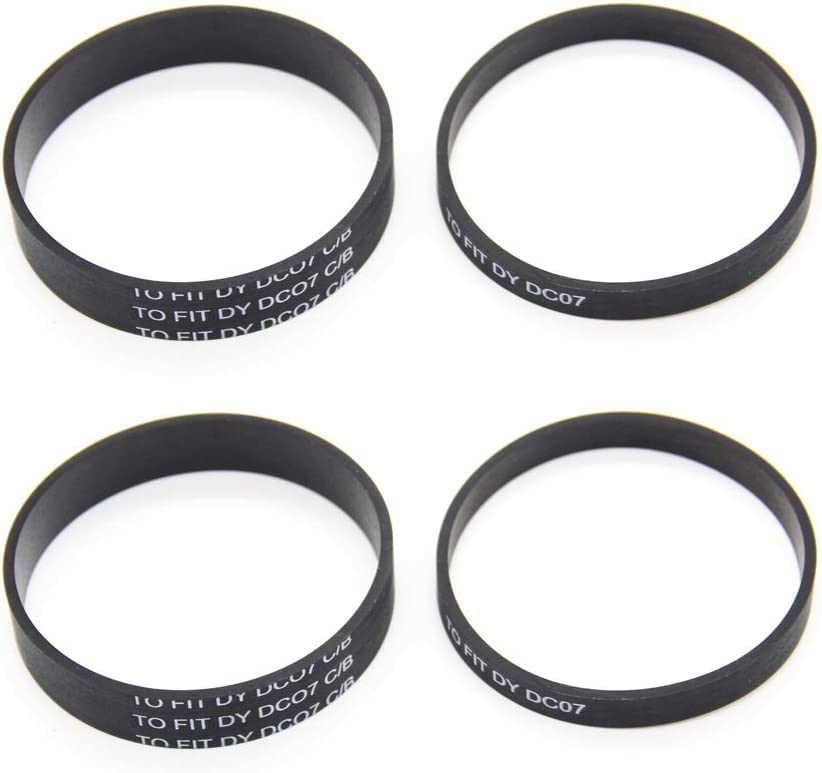 Replacement Clutch Belts for Dyson DC04, DC07, DC14,DC33 Vacuum Cleaners(4 pcs)