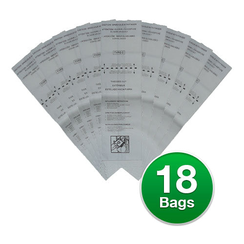 Replacement Vacuum Bag For Dirt Devil 3700147001 / 121SW 6-Pack Replacement Vacuum Bag