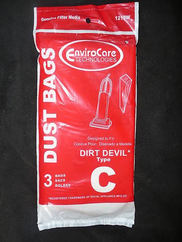 30 DESIGNED TO FIT DIRT DEVIL C VACUUM BAGS