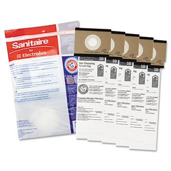 Vacuum Bags, Disposable, For Sanitaire Comm Upright Vacuums, 50/case