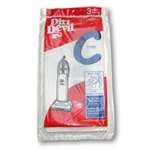 EnviroCare Replacement Vacuum Cleaner Dust Bags made to fit Dirt Devil Type C Uprights 3 pack