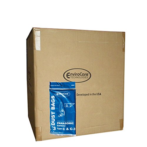 EnviroCare Half Case of Panasonic Type C C-3 Canister Vacuum Cleaner Bags