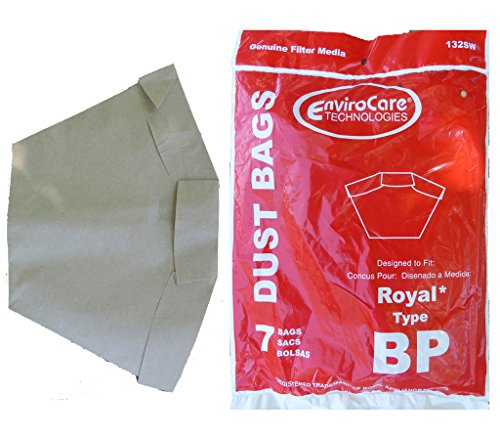 EnviroCare 7 Royal Type BP 3KE2103000 Backpack Vacuum Bags RY4001 C2401