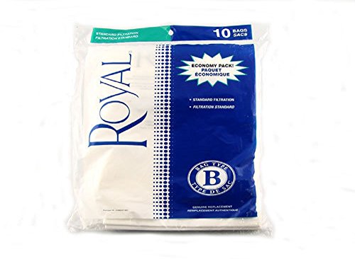 Royal / Dirt Devil Type B Vacuum Bags 10 PK OEM # 2066247001