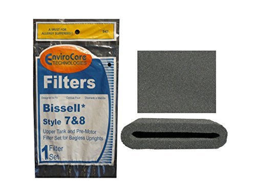 (1 Set) Bissell Vacuum style 7/8/14 Foam Filter Kit 3093 Cleanview type Part # 203 1073, 3290, 203 1085, 203 1192 Size: 7/8/14 Foam Kit, Model: 3093,3290,203-1192,203-1013,69B1,2031085, Home & Tools