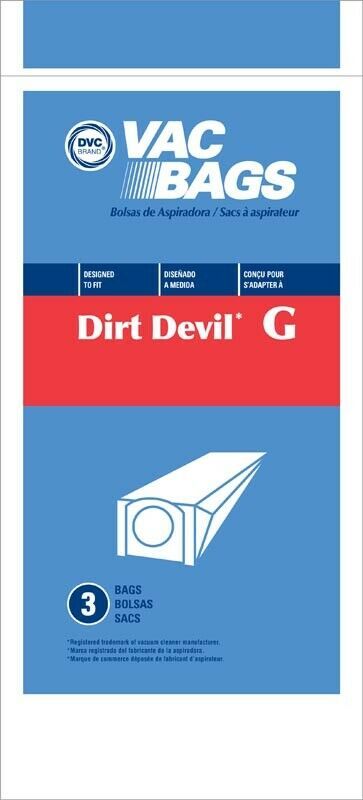 Royal Dirt Devil Type G Handvac Vacuum Cleaner Bags by DVC Made in USA