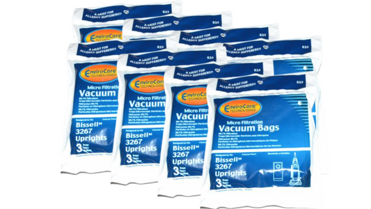 EnviroCare Vacuum Bag 833 for Bissell 3267 - Micro Allergen (24-Pack)