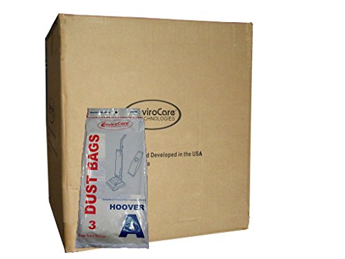 1 Case (50 pkgs) Hoover Type A 4010100A 1-ply Vacuum Bags 43655010, 4010324A, Bissell Style 32018