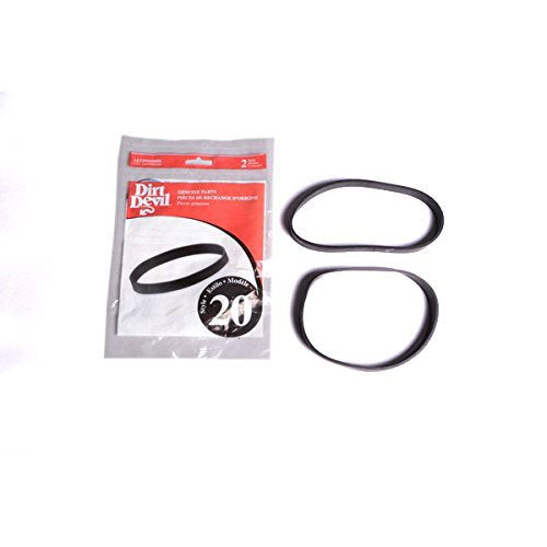 Dirt Devil 120000 Series Upright, Style 20, Vacuum Cleaner Belt 2PK # 3JZ0900000