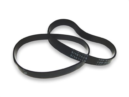 Dirt Devil Style 4&5 Belt, for Featherlite upright-2-pack, Black, 2 Count