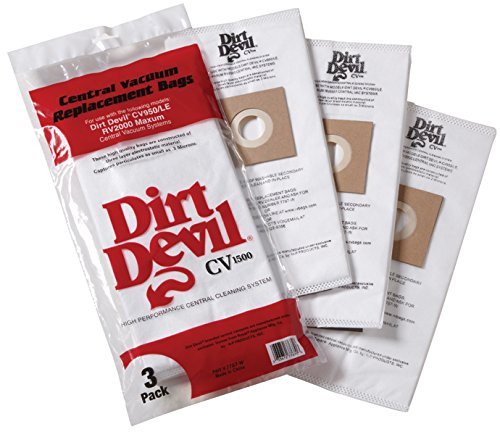 H-P Products CV1500 Vacuum Filter Bags, Replacement for Dirt Devil, 9 Pack