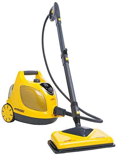 Vapamore MR-100 Primo Steam Cleaner with Retractable Cord, Chemical Free Professional-Grade Steamer for Cleaning Floors, Mattresses, Cars, Upholstery, and More