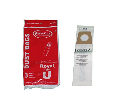 Royal Dirt Devil Paper Bag, Type U Ultra 89200 Env