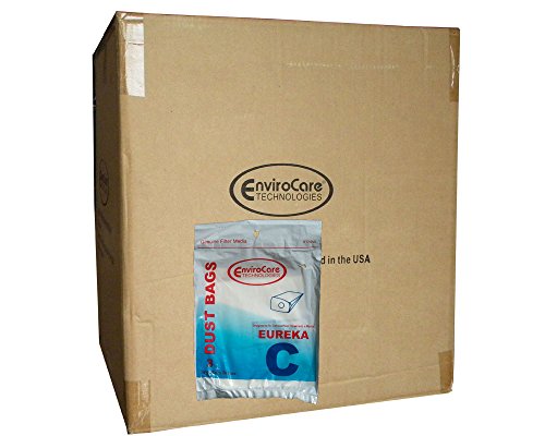 1/2 Case (25 pkgs) Eureka C Floorshow Allergy Mighty Mite Canister Commercial Vacuum Bags