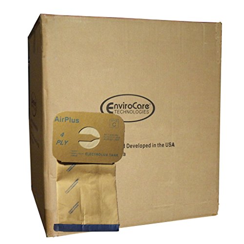 EnviroCare 1/2 Case (12) Electrolux 4 Ply Style C Canister Vacuum Bags Epic Prolux Ultralux Ambassador