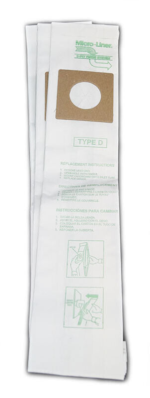 DVC Royal Dirt Devil Type D Micro Allergen Vacuum Cleaner Bags Made in USA [ 6 Bags ]