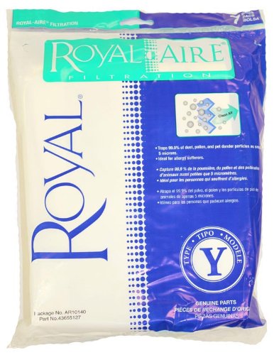 Royal Type Y Vacuum Cleaner Bags 43655127