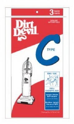 Genuine OEM Royal Dirt Devil Type C Vacuum Bags by Royal Appliance Co.