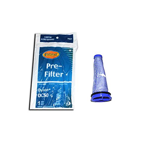 TVP Replacement for Dyson Vaccum Cleaner Filter, Pre Motor- DC50 Bagless Upright, Animal # F631