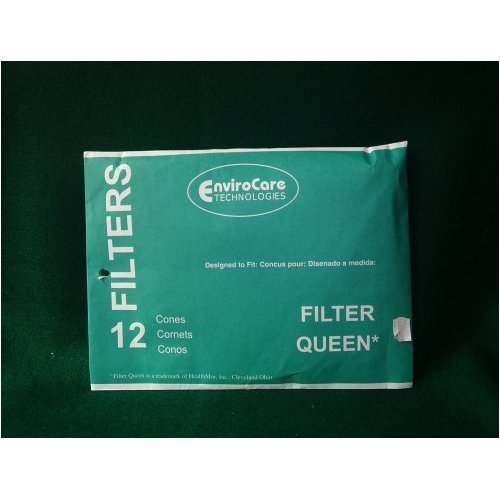 EnviroCare Replacement Vacuum Filter Cones made to fit Filter Queen Vacuums 48 Cones