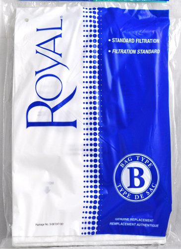 Royal Type B Metal Upright Vacuum Cleaner Bags 81-2401-04