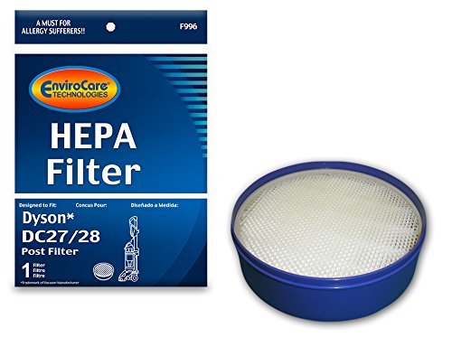 EnviroCare Replacement Vacuum HEPA Filter for Dyson DC28 and DC27 Uprights