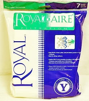 Royal Y Vacuum Bags royal-aire y bags