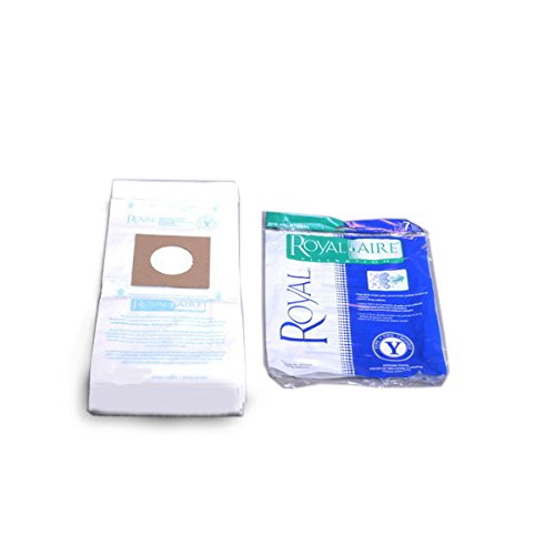 Replacement Part For Royal Y Vacuum Bags-aire y bag Fits CR50005 (7 Bags) # compare to part AR10140