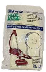 Royal Type J HEPA Bag 3 Pack 3-465075-001