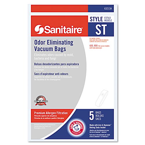 Electrolux Sanitaire 63213B10CT Style ST Disposable Vacuum Bags for SC600 & SC800 Series (Case of 50)