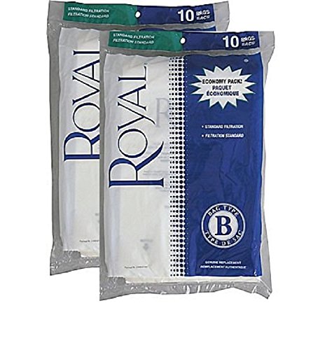 Royal Type B Vacuum Bags - 20-Pack