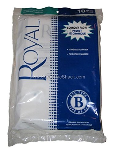 Royal Metal Upright Vacuum Bags Type B 10 Genuine