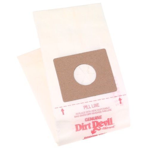 Dirt Devil Royal Vacuum Bag Type E Fits Royal Carded