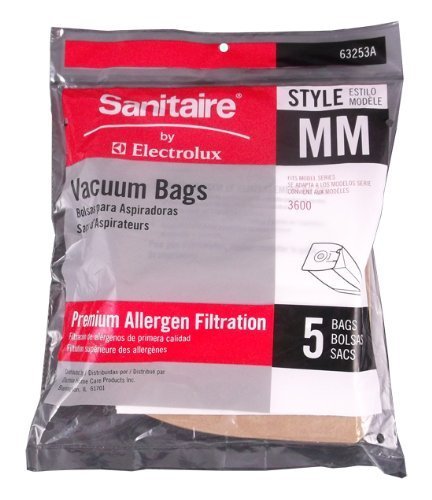 Type MM Sanitaire Vacuum Cleaner Replacement Bag - Case of 50 Bags