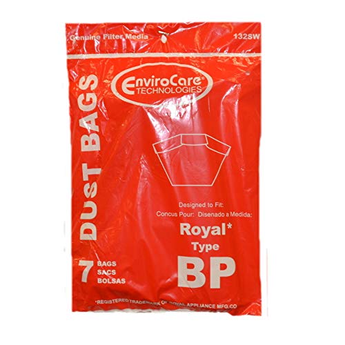 EnviroCare Replacement Vacuum Cleaner Bags Designed to Fit Hoover and Royal Shoulder Vac and Back Pack Type BP 7 Bags