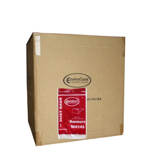 1 Case (50 pkgs) Kenmore #20-5045 Type H Canister Vacuum Cleaner Bag Model 203040 24025 23040 20035, 20350, 20395, 24031, 24200, 24203, 21040, 24205, 24300, 25170, 25250, 25300, 25320, 26350, 26355, 27320, 28320, 28350, 29035, 29200, #02050001000, #609218