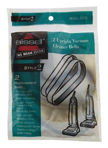 Bissell Vacuum Belt Style 2 For Use With Bissell Peggable Polybag