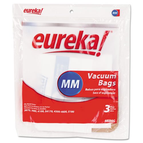 Electrolux Sanitaire Vacuum Bags, Disposable, For Sanitaire Commercial Canister Vacuums, 18/Case - 6 packs of 3 vacuum bags per case.