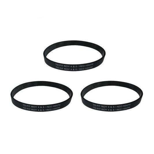 Replacement For Compatible With Belt for Dirt Devil (Royal) - 3 Vacuum Belts Style 4, 5