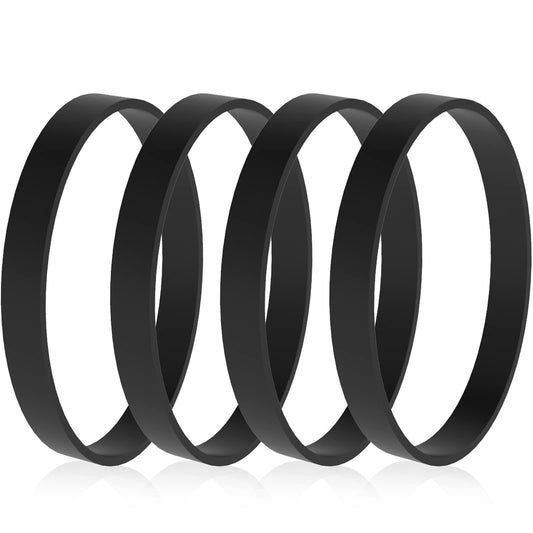 Vacuum Belts for Bissell Powerforce Helix & Cleanview #2031093 #3031123 #32074, Replacement Bissell Style 7 9 10 12 14 p/n 3031120 Powerlifter Swivel Rewind Pet Vacuum Cleaner Belt, 4-Pack