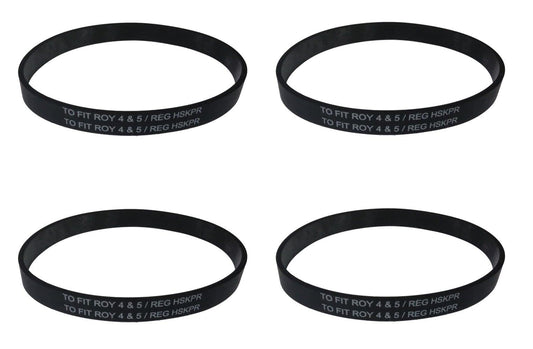 PIÃƒÆ’Ã¢â‚¬ËœATAS OLE Belt for Dirt Devil - 4 Vacuum Belts Type 4, 5 Featherlite, Vision