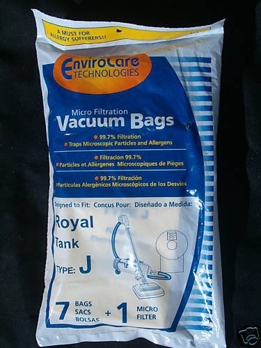 28 DESIGNED TO FIT ROYAL DIRT DEVIL J VACUUM BAGS