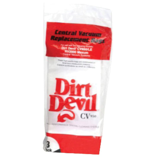 H-P Products Dirt Devil CV1500 Vacuum Filter Bag, (Pack of 3) part # 9597