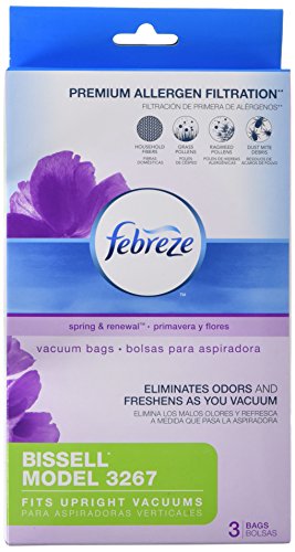 Bissell Velocity Febreze 3267 Allergan Paper Bag (Pack of 3)