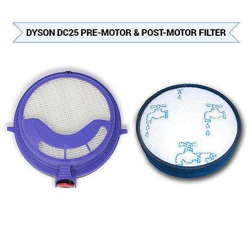 EnviroCare Replacement Pre Motor Vacuum Filter for Dyson DC25 Uprights with Kit (Kit)