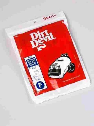 Dirt Devil Royal Vacuum Bag Type F Fits Royal Carded