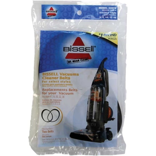 Bissell Pet Hair Eraser Style 7,9,10,12,16 Belt 2 Pk Part 32074