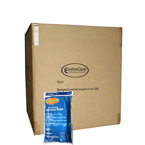 EnviroCare Case (25 pkgs) Replacement Vacuum Bags for Modern Day 8 Gallon Central Vacuums