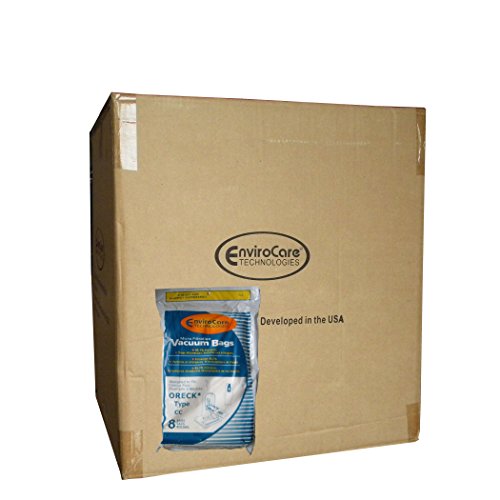 1 Case (25 pkgs) Oreck Type CC Xl Upright Vacuum Cleaners Bags Fits All XL7, XL21, 2000's, 3000's, 4000's, 8000's, 9000's Series Model